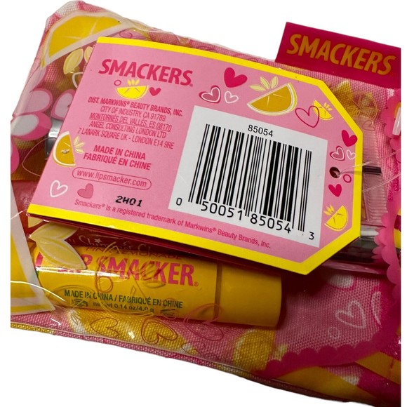 Lip Smacker Glam Bag Pink Lemonade SEALED chapstick, Lip Gloss, Glow, Polish - Picture 11 of 15